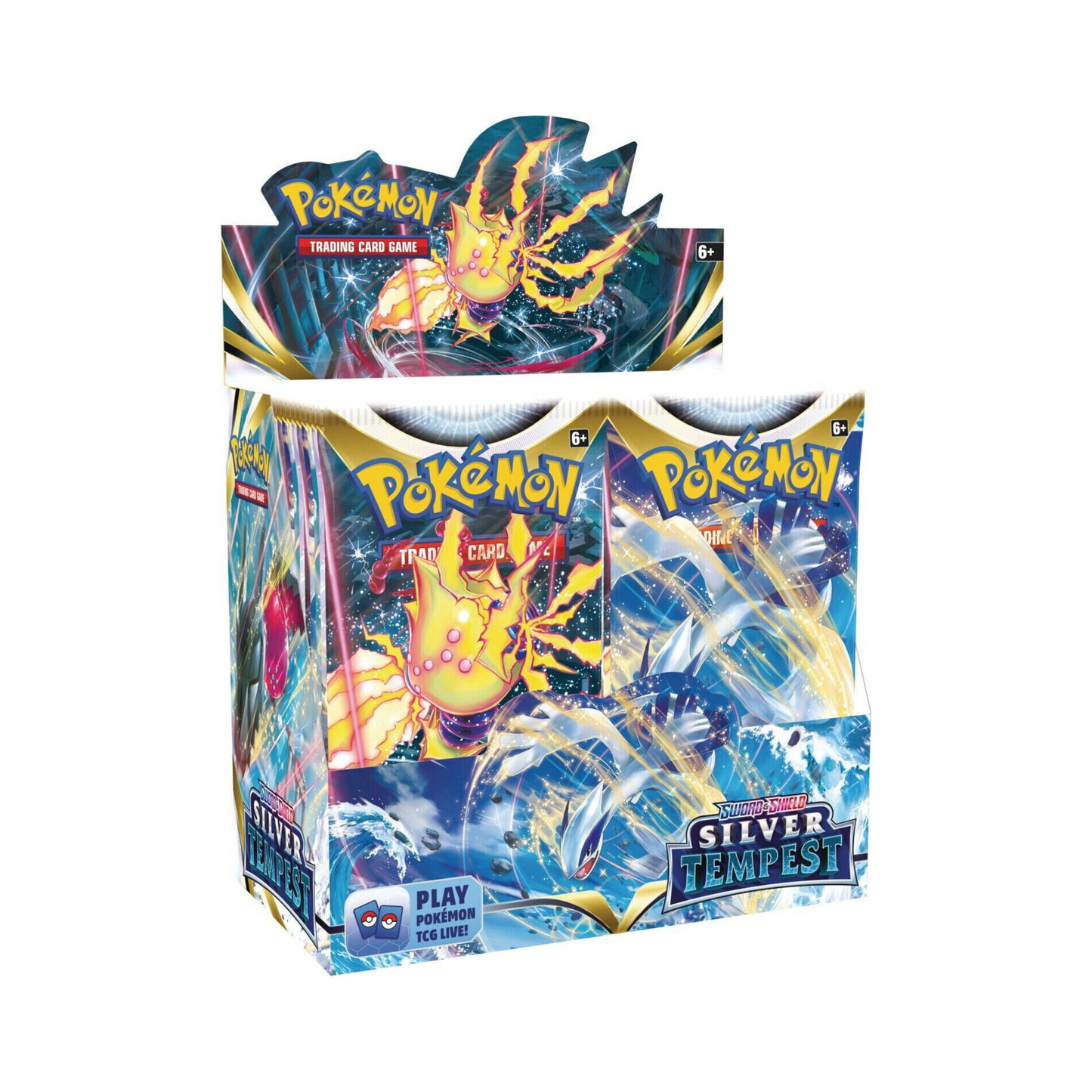 Pokemon Sword & Shield Silver Tempest Booster Box