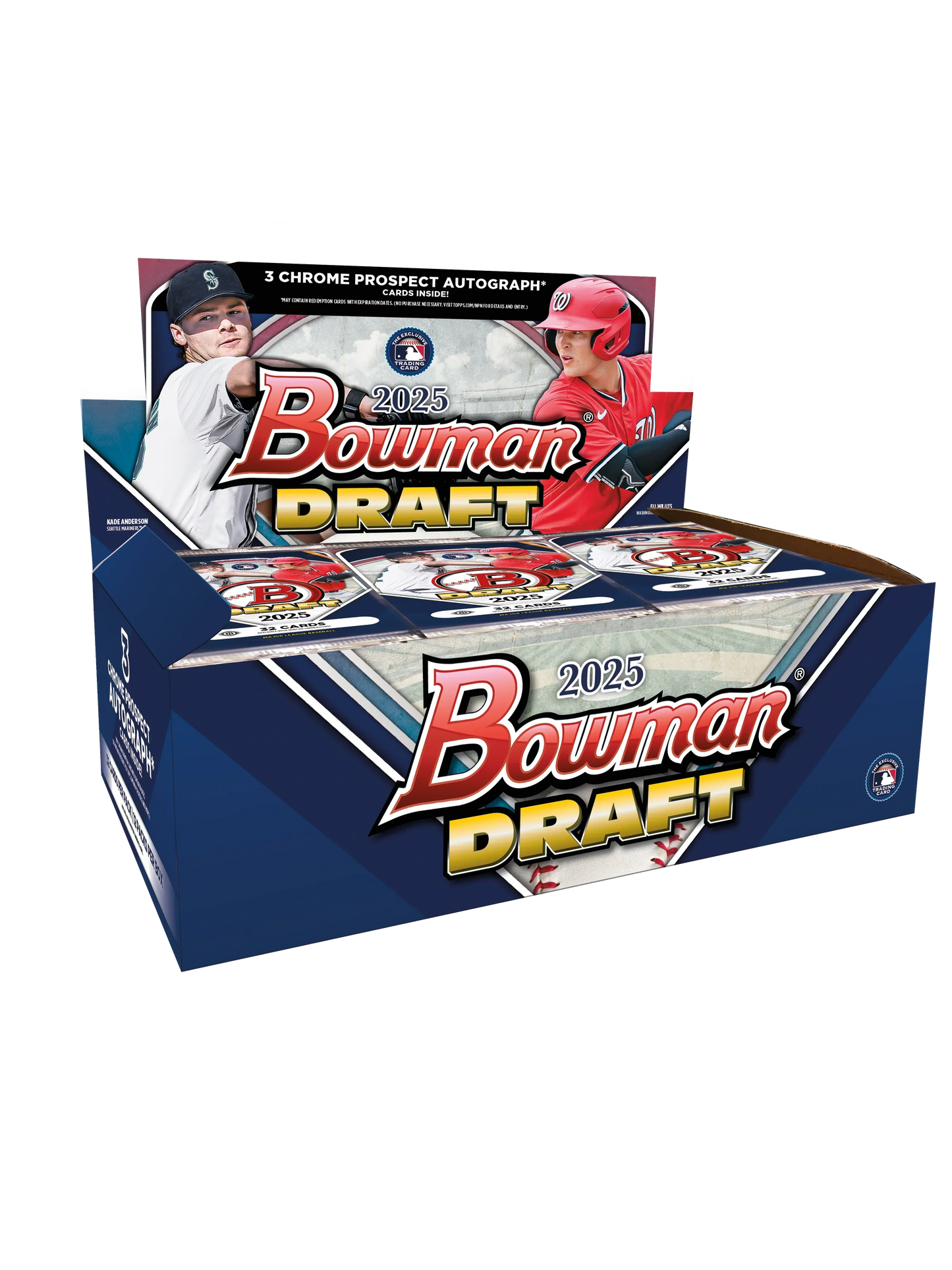 2025 Bowman Draft Baseball Hobby Jumbo 8 Box Case