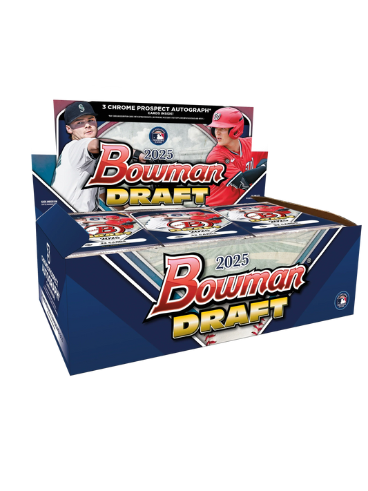 2025 Bowman Draft Baseball Hobby Jumbo 8 Box Case