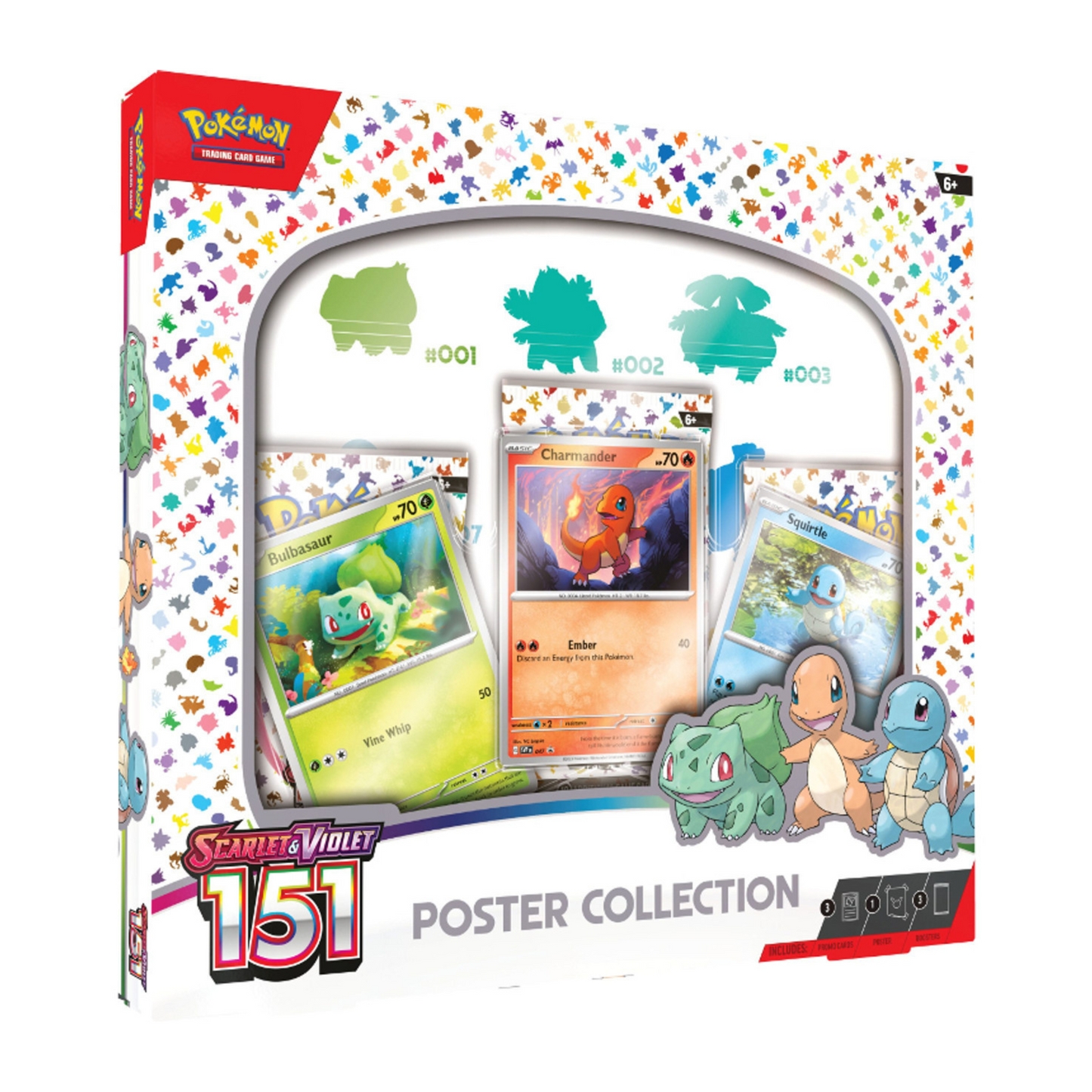 Pokemon Scarlet & Violet 151 Poster Collection Box - 6 Box Case